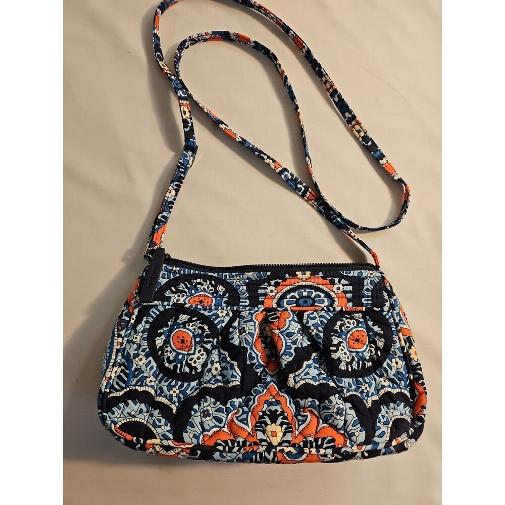 Vera Bradley Retired Marrakesh Pattern Crossbody Bag Small Shoulder Quilted Bag